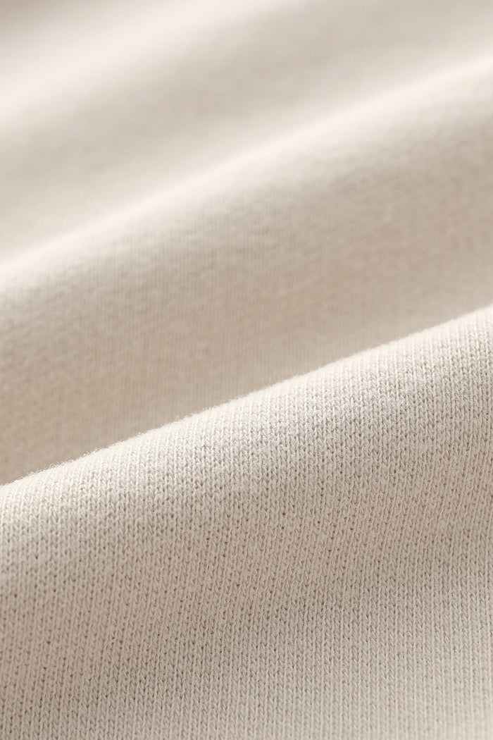 Orolay-Crewneck Fleece Sweatshirts-Image 6 of Crewneck Fleece Sweatshirts from Orolay - #color_Beige