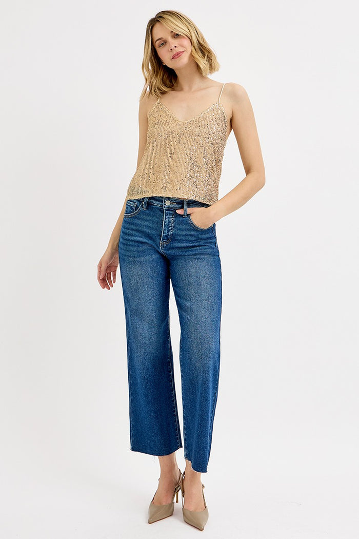 Crop Wide Adjustable Waist | Flex