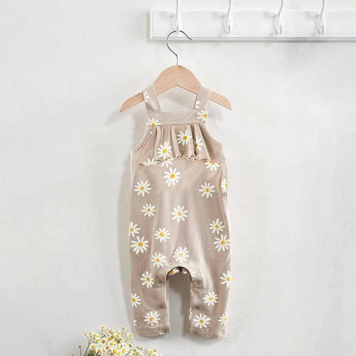 Daisy Overall Baby Romper