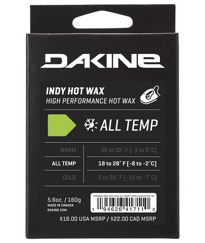 DAKINE INDY HOT ALL TEMP 160G WAX
