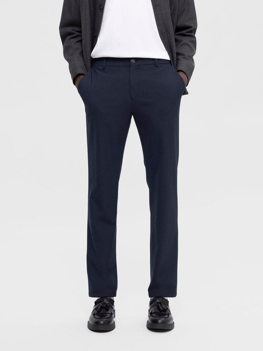 Dark Blue Flex Slim Fit Pants