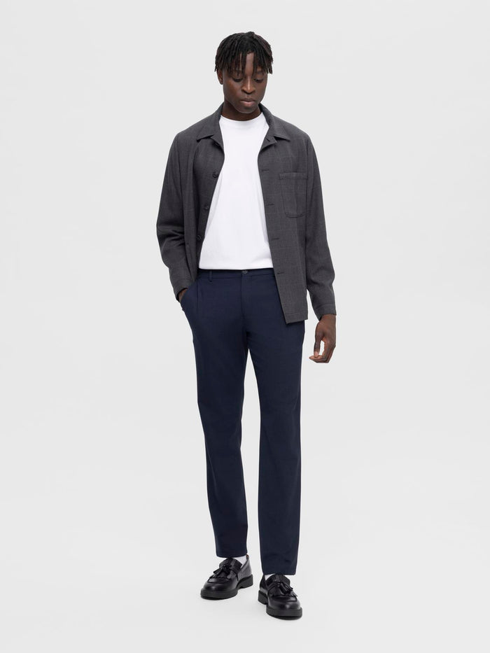 Dark Blue Flex Slim Fit Pants