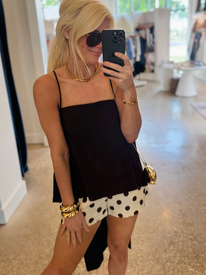 Dark Brown Hansen Top