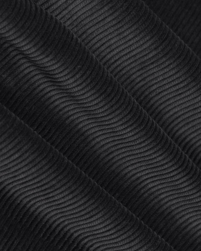 Dark Grey Corduroy Solid Shirt - Kaka
