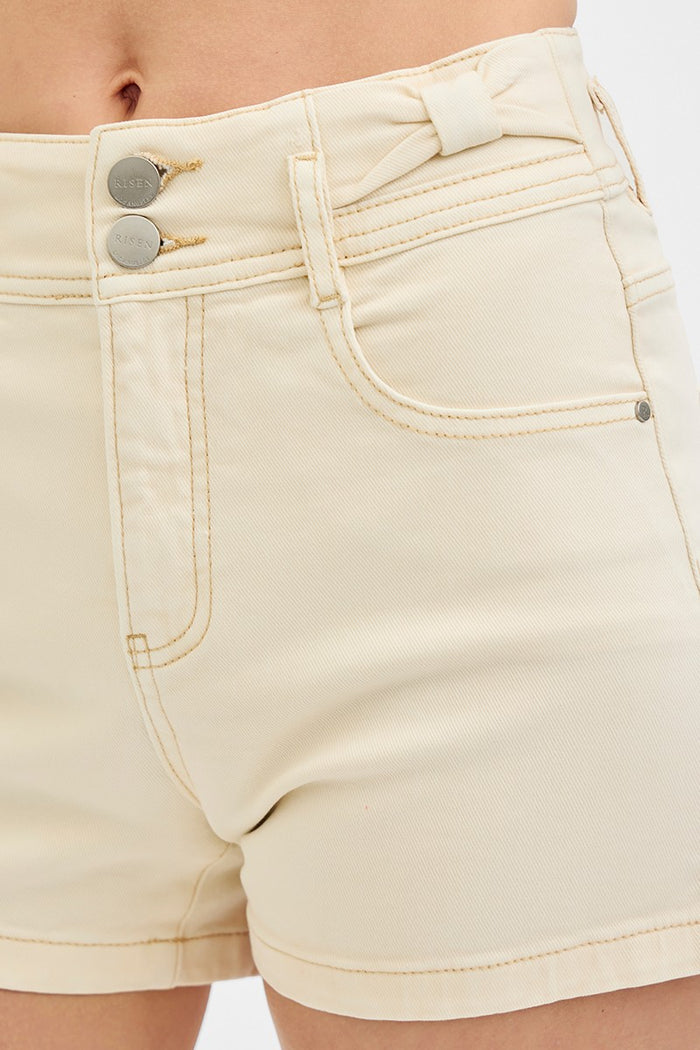 Darling High-Rise Bow Shorts