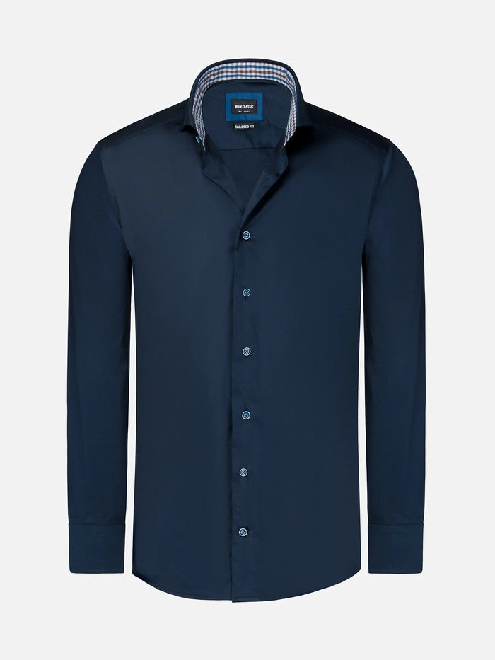 The Hallow Navy Shirts Wam Denim