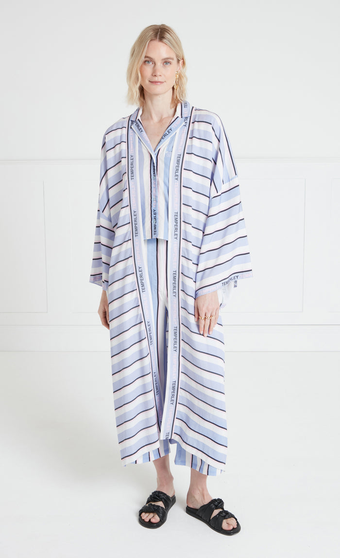 Dominique Kimono - Blue Mix