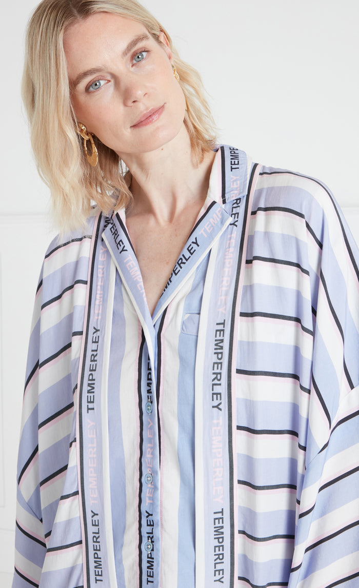 Dominique Kimono - Blue Mix