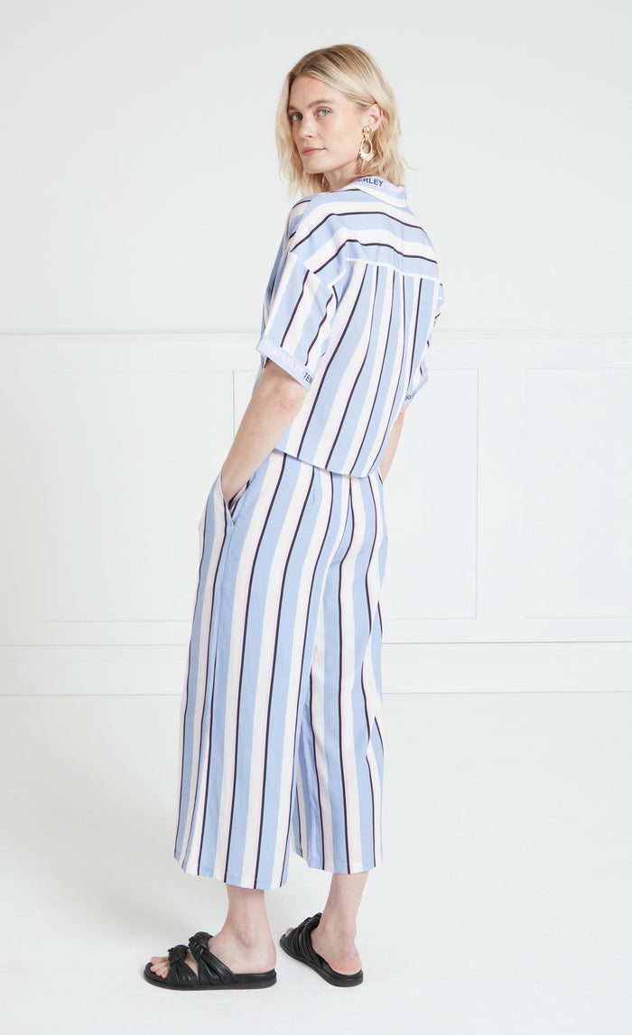 Dominique Trousers - Blue Mix