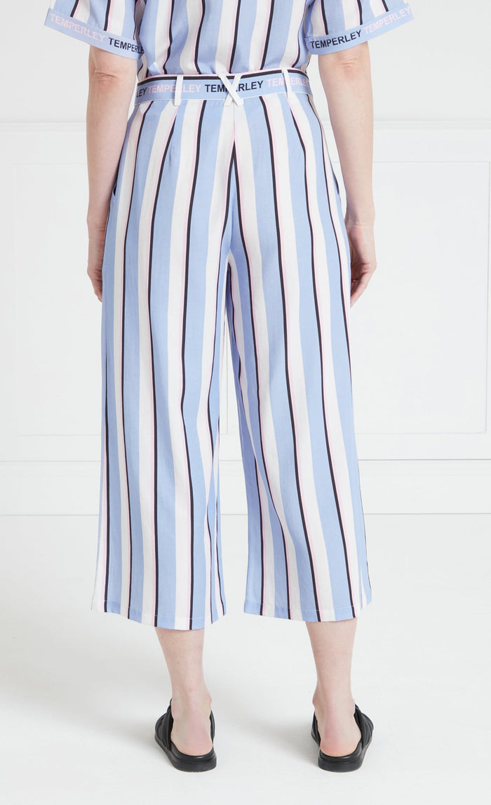 Dominique Trousers - Blue Mix