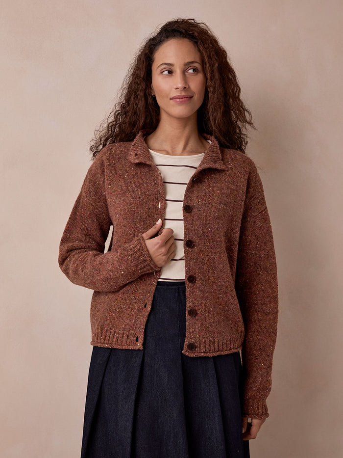 Donegal Button Through Cardigan