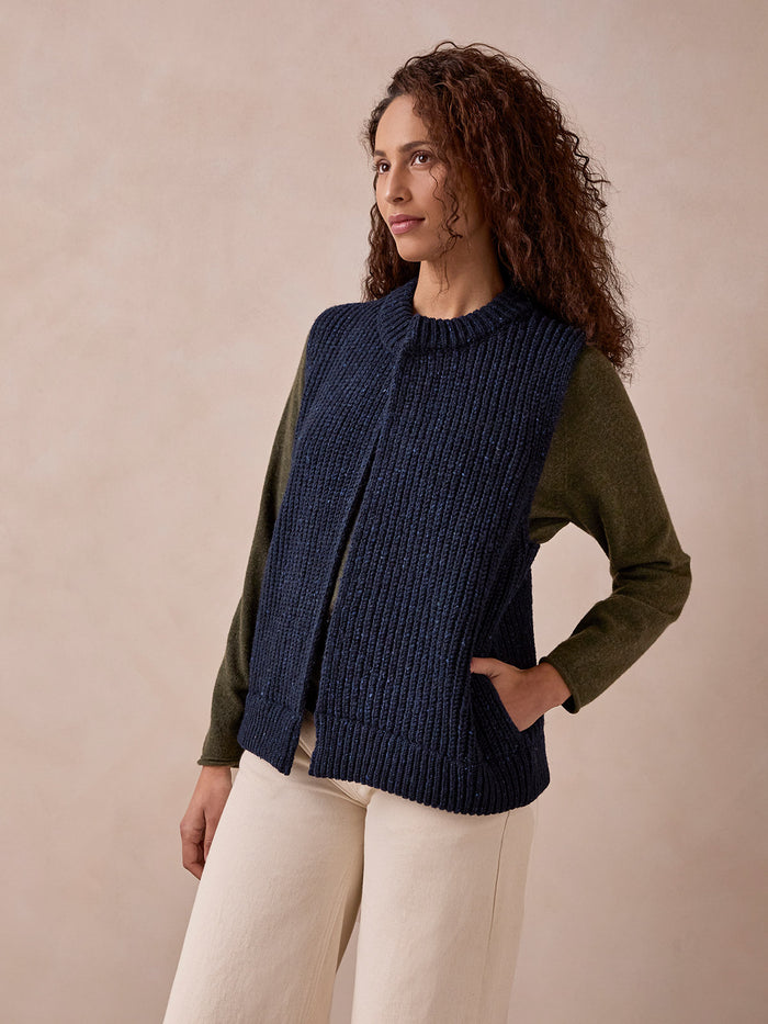 Donegal Edge To Edge Gilet