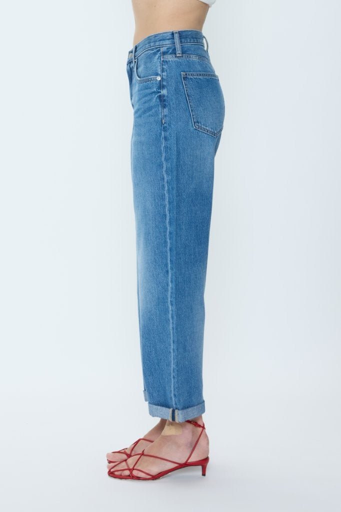 DONNY ROLLED HEM BOYFRIEND - Amor Lafayette