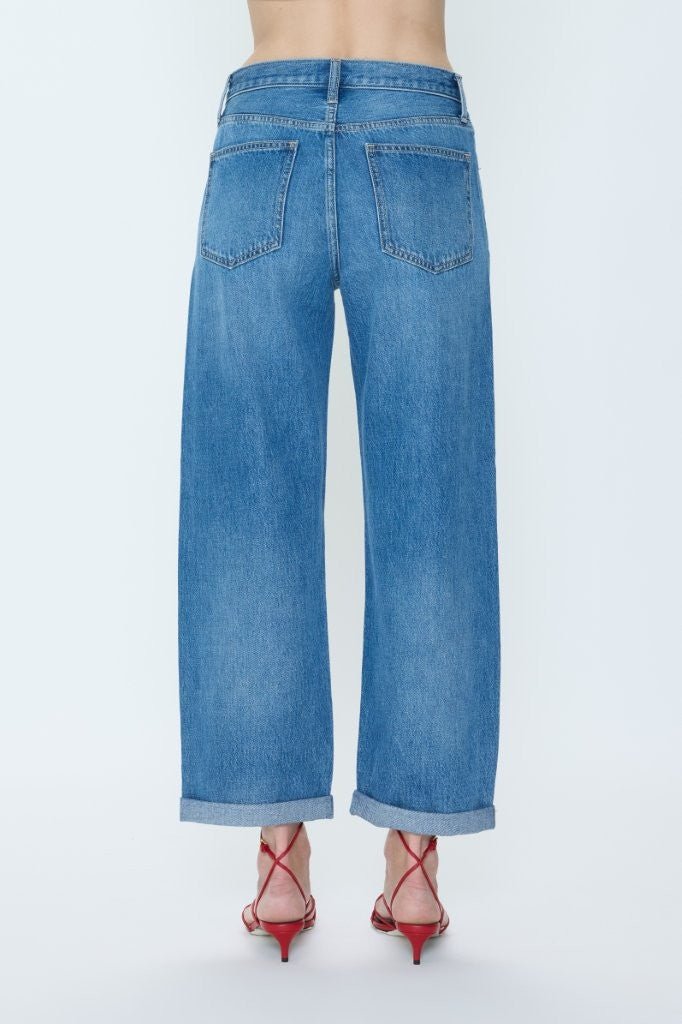 DONNY ROLLED HEM BOYFRIEND - Amor Lafayette