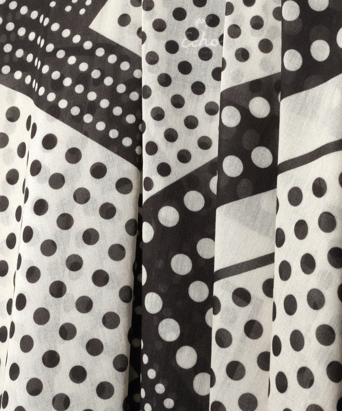 Dots Of Tulum Coverup in color black