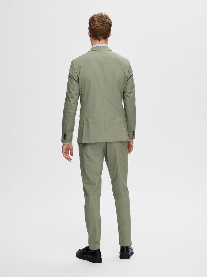 Double Button Tailored Blazer