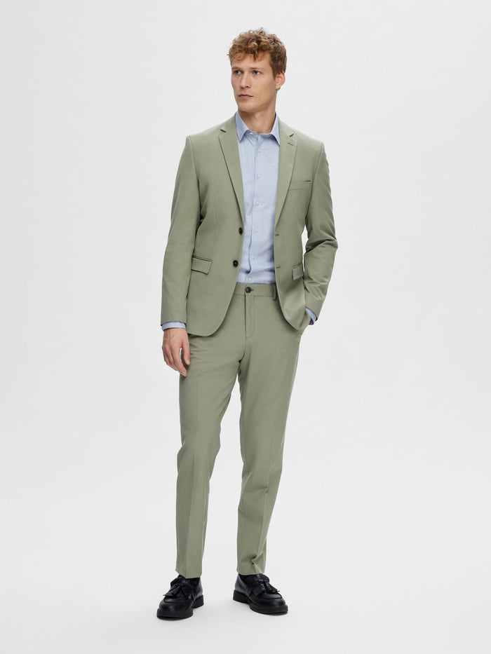 Double Button Tailored Blazer
