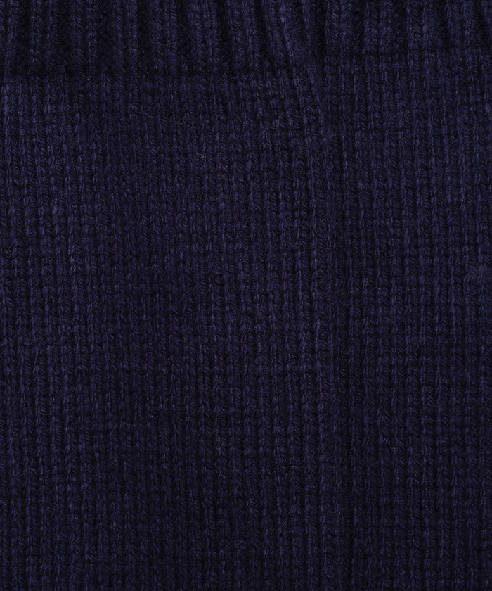 Drapey Armwarmers in color navyl