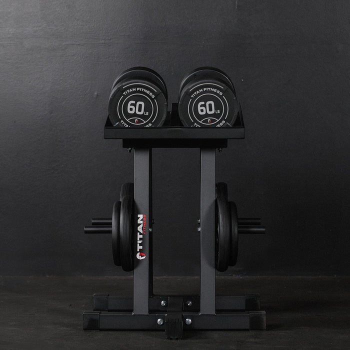 Dumbbell Stand and Plate Tree