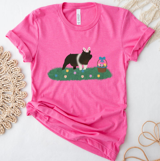 Easter Hamp Pig- Bella Canvas T-Shirt