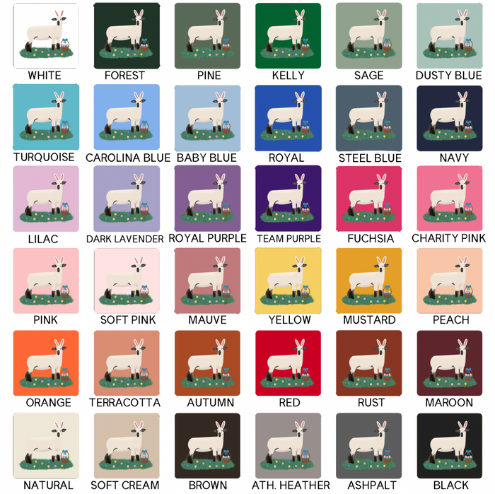 Easter Lamb- Bella Canvas T-Shirt