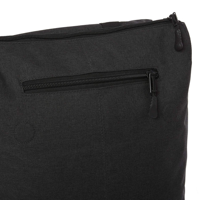 Ela Mo™ Daypack Rucksack | Stone. Oberteil des Rucksacks mit zwei Hauptfächern und Reißverschluss.