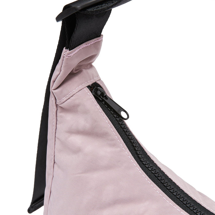 Ela Mo™ Moon Bag | Lavender.  Umhängetasche mit festem, verstellbarem Schulterriemen.