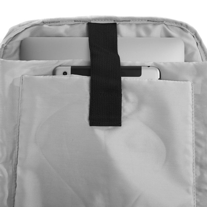 Ela Mo™ Rolltop Rucksack | Nightblue. Innenbereich des Rucksacks mit separatem Laptopfach.