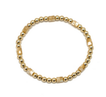 Erin Gray Heishi Stone & Gold Filled Bracelet