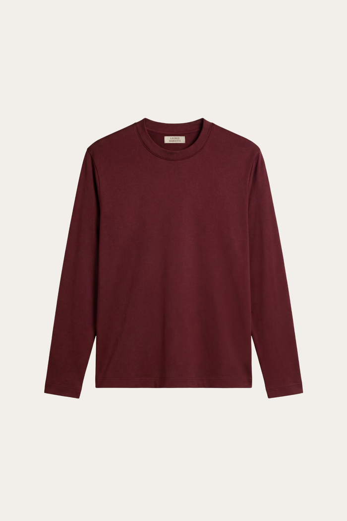 Eterna Longsleeve Burgundy