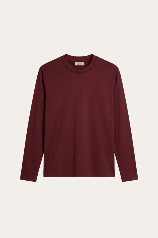 Eterna Longsleeve Burgundy