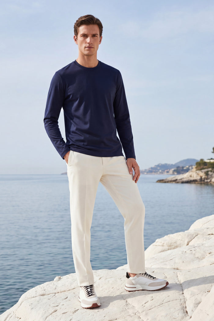 Eterna Longsleeve Navy