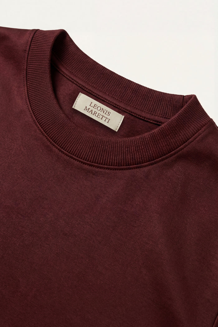 Eterna Tee Burgundy