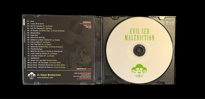 Evil Seb - Malédiction CD
