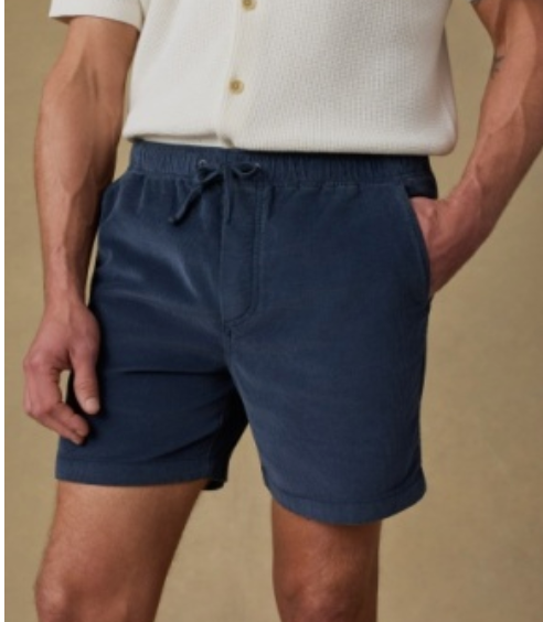 Faherty Essential Corduroy Short