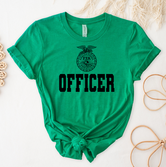 FFA Officer w/ Emblem  – Bella Canvas T-Shirt