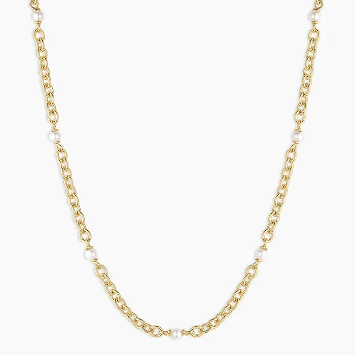 Finley Pearl Dot Necklace