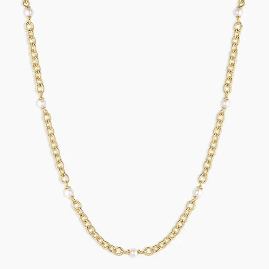 Finley Pearl Dot Necklace