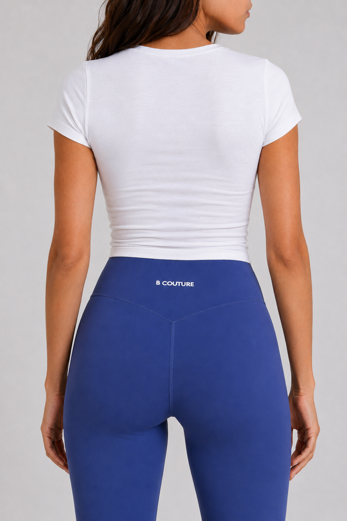 Flared Leggings & Fitted T-Shirt Sets
