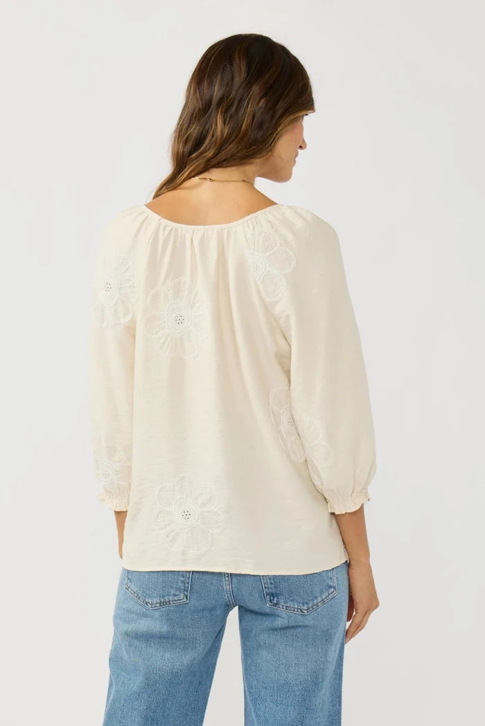 Floral Embroidered Blouse