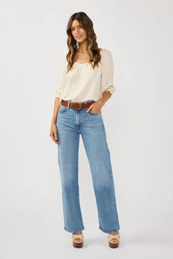 Floral Embroidered Blouse
