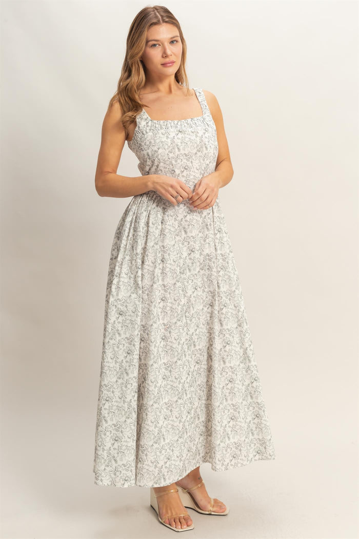 Floral Empire Waist Dress