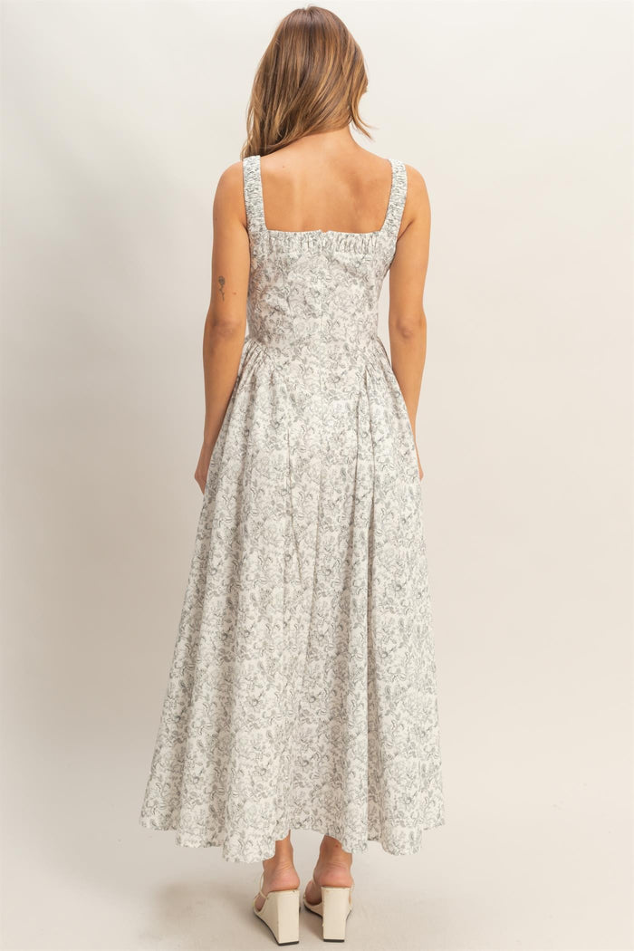 Floral Empire Waist Dress