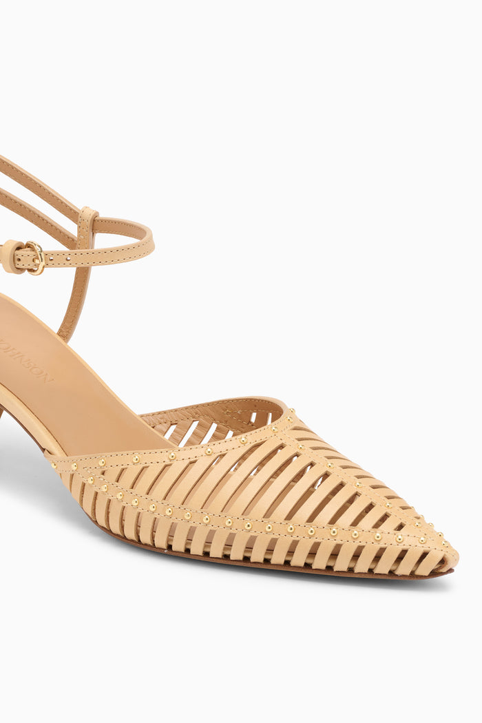 Francine Cage Kitten Heel - Miele