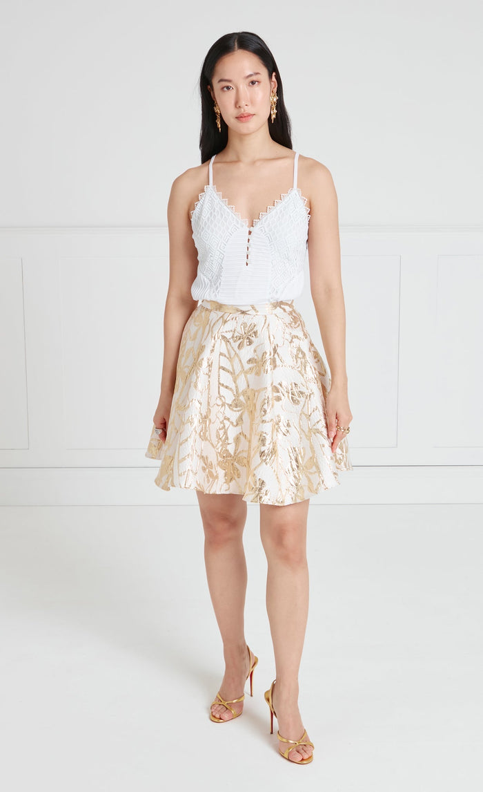 Frankel Skirt - Liquid Gold