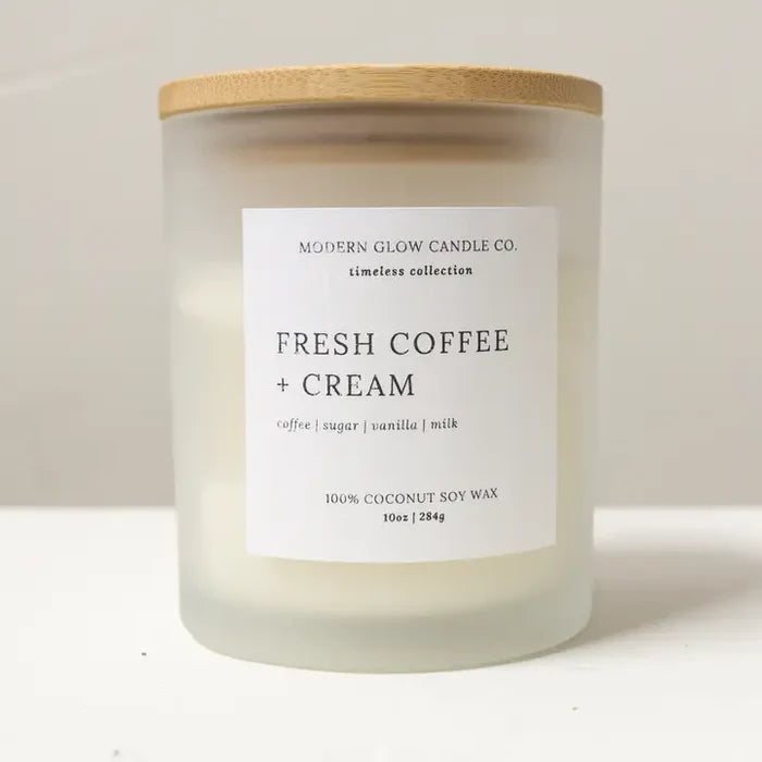 Fresh Cream + Coffee Candle