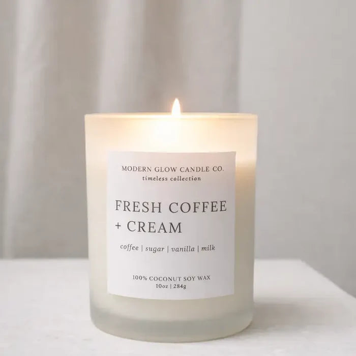 Fresh Cream + Coffee Candle
