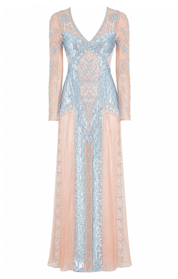 Gigi Dress - Powder Blue