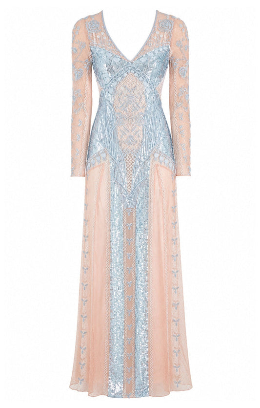 Gigi Dress - Powder Blue