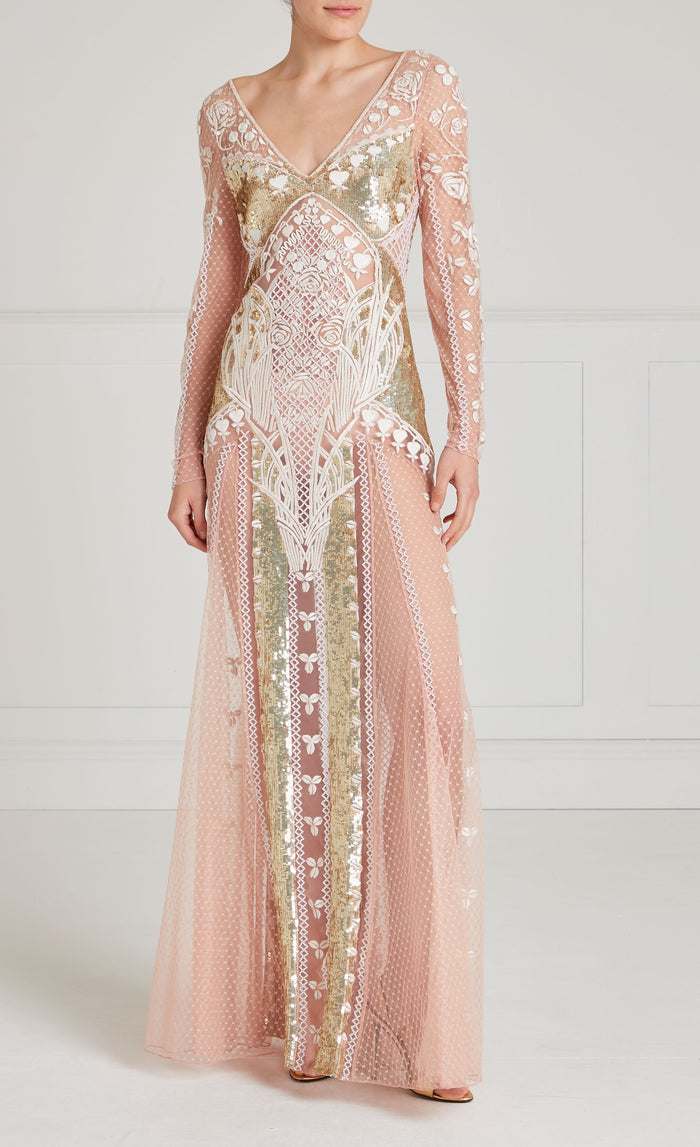 Gigi Dress - Rose Gold